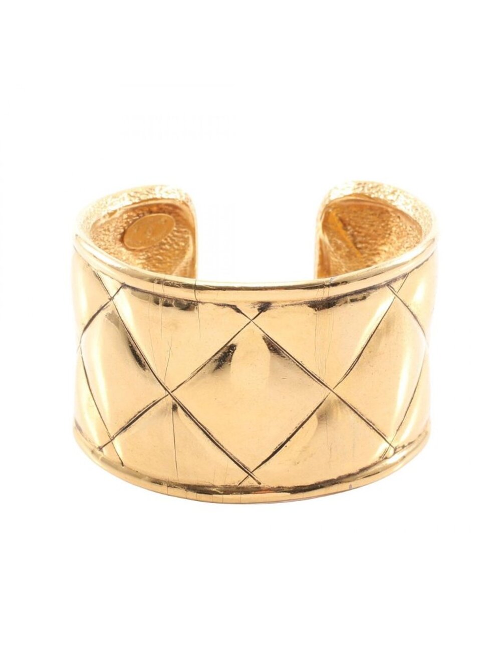 Chanel Bangle Quilted Vintage Bracelet
